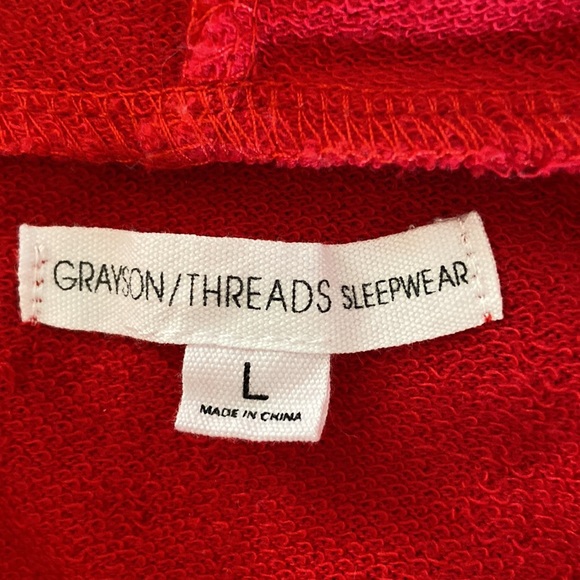 Grayson/Threads cropped Santa Baby Hoodie - Picture 5 of 8